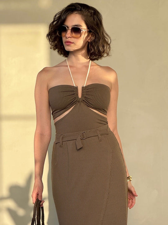 סט אלכס - מוקה זית