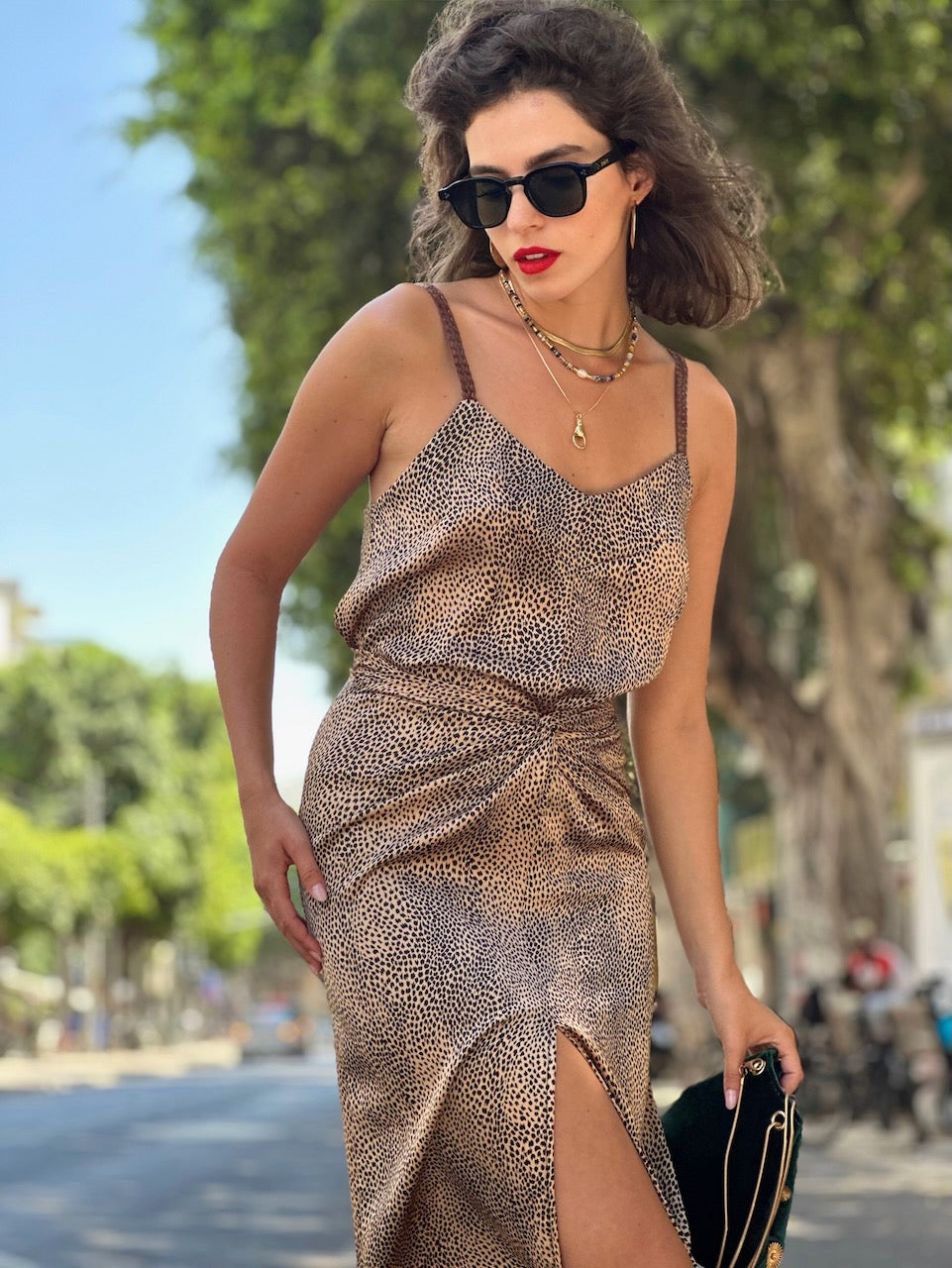 גופיית אתנה - ניוד מנומר