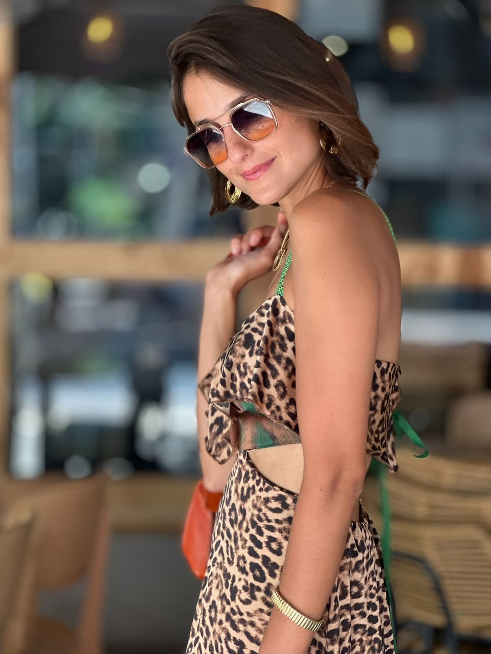 שמלת כרמן - מנומר