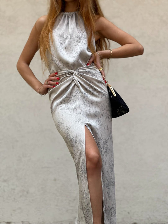 חצאית מקסי ונוס - אבן אפרפר