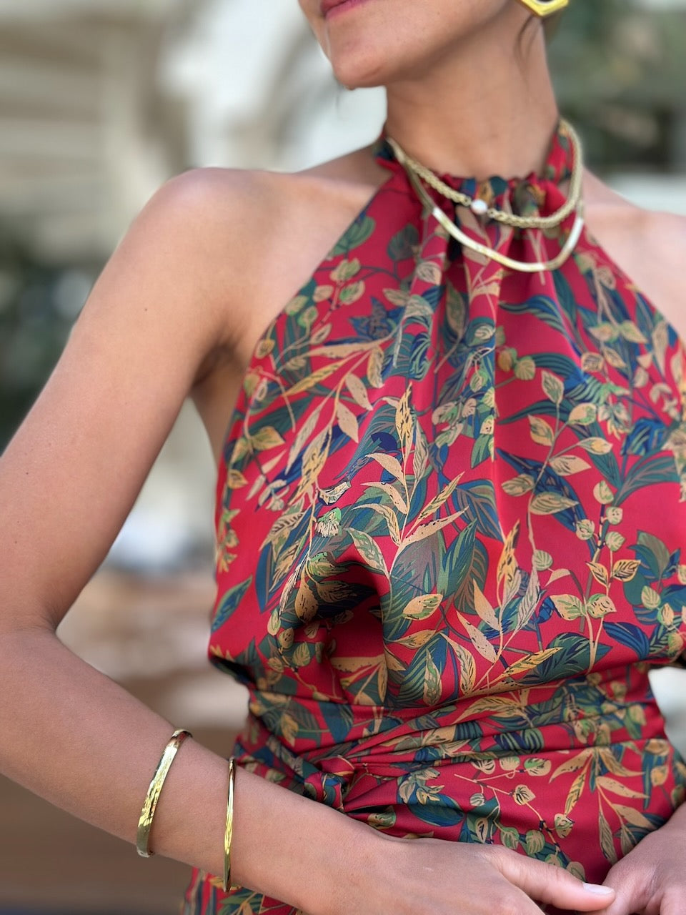 טופ קירה - אדום עלים