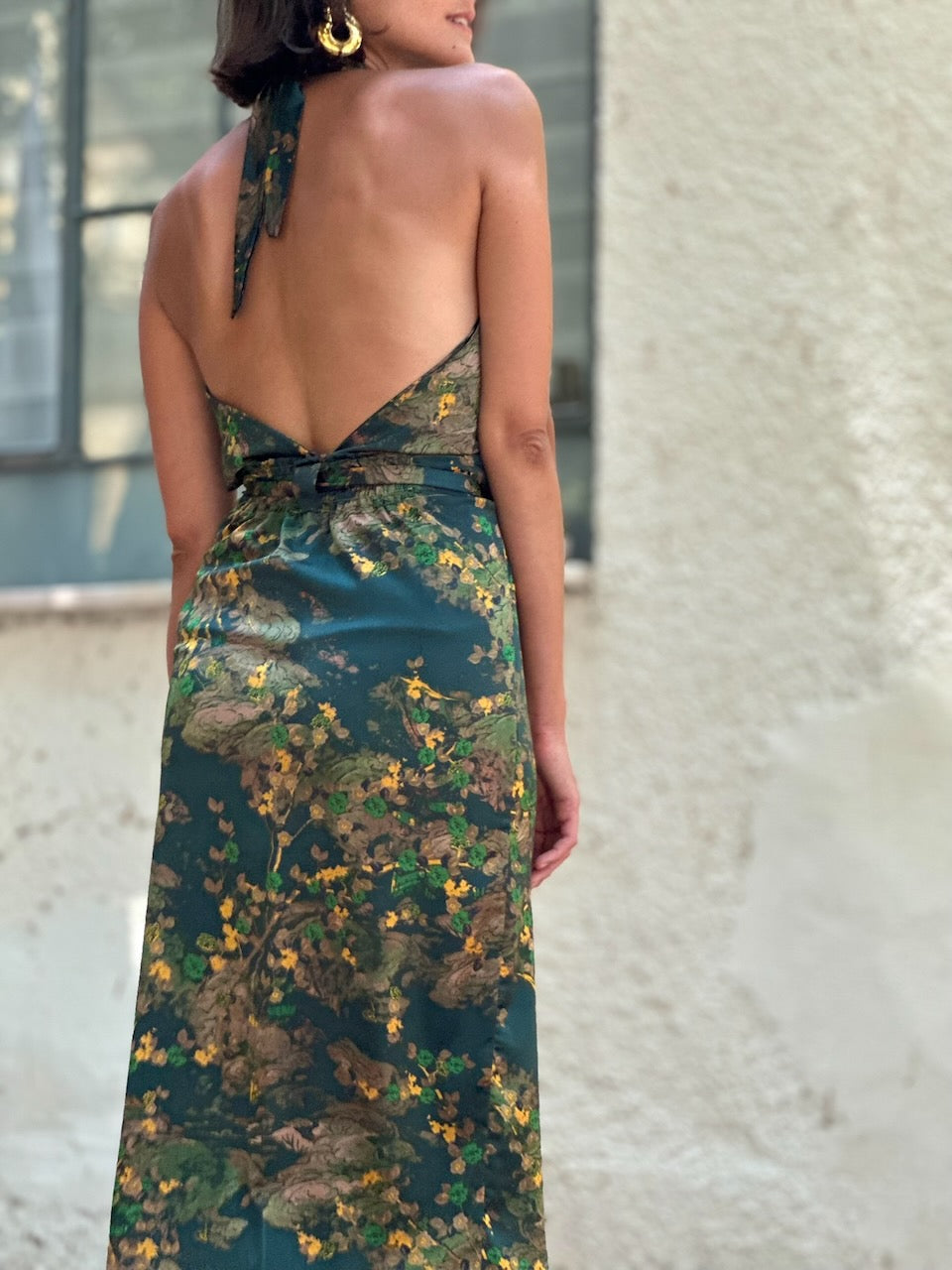 חצאית פלמה - ירוק בקבוק