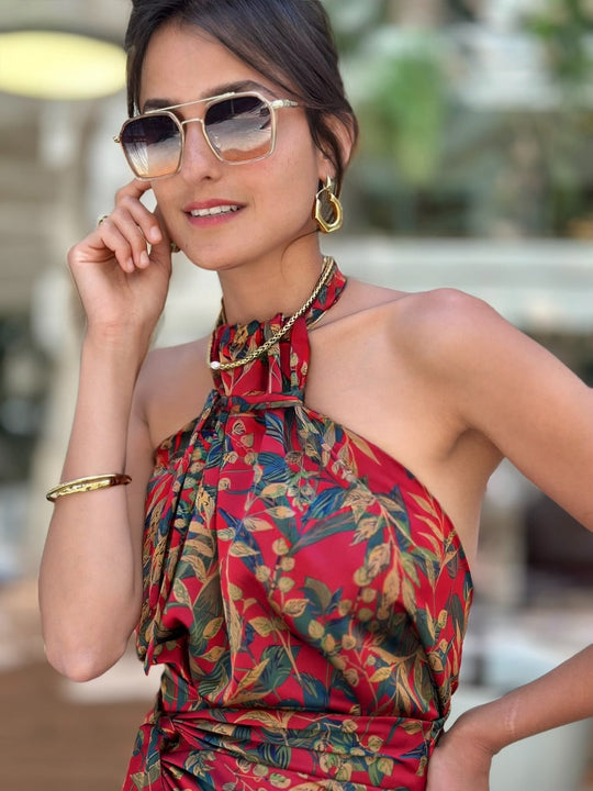 טופ קירה - אדום עלים