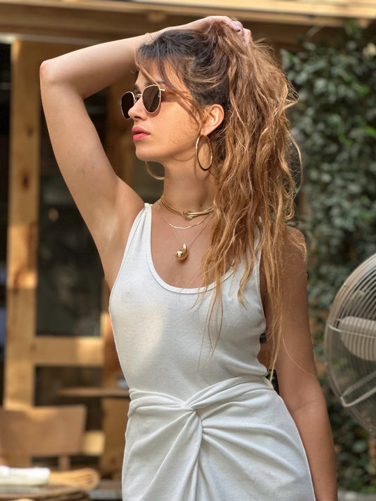 טופ מאמא - לבן