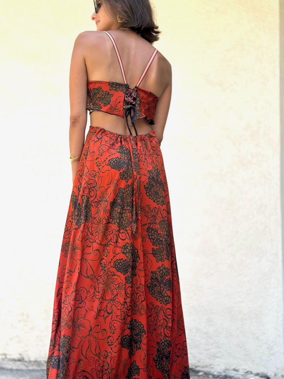 שמלת כרמן - בריק פרחוני