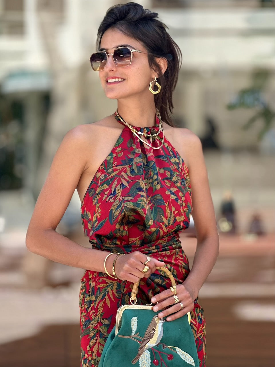 טופ קירה - אדום עלים