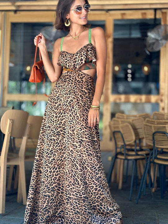 שמלת כרמן - מנומר