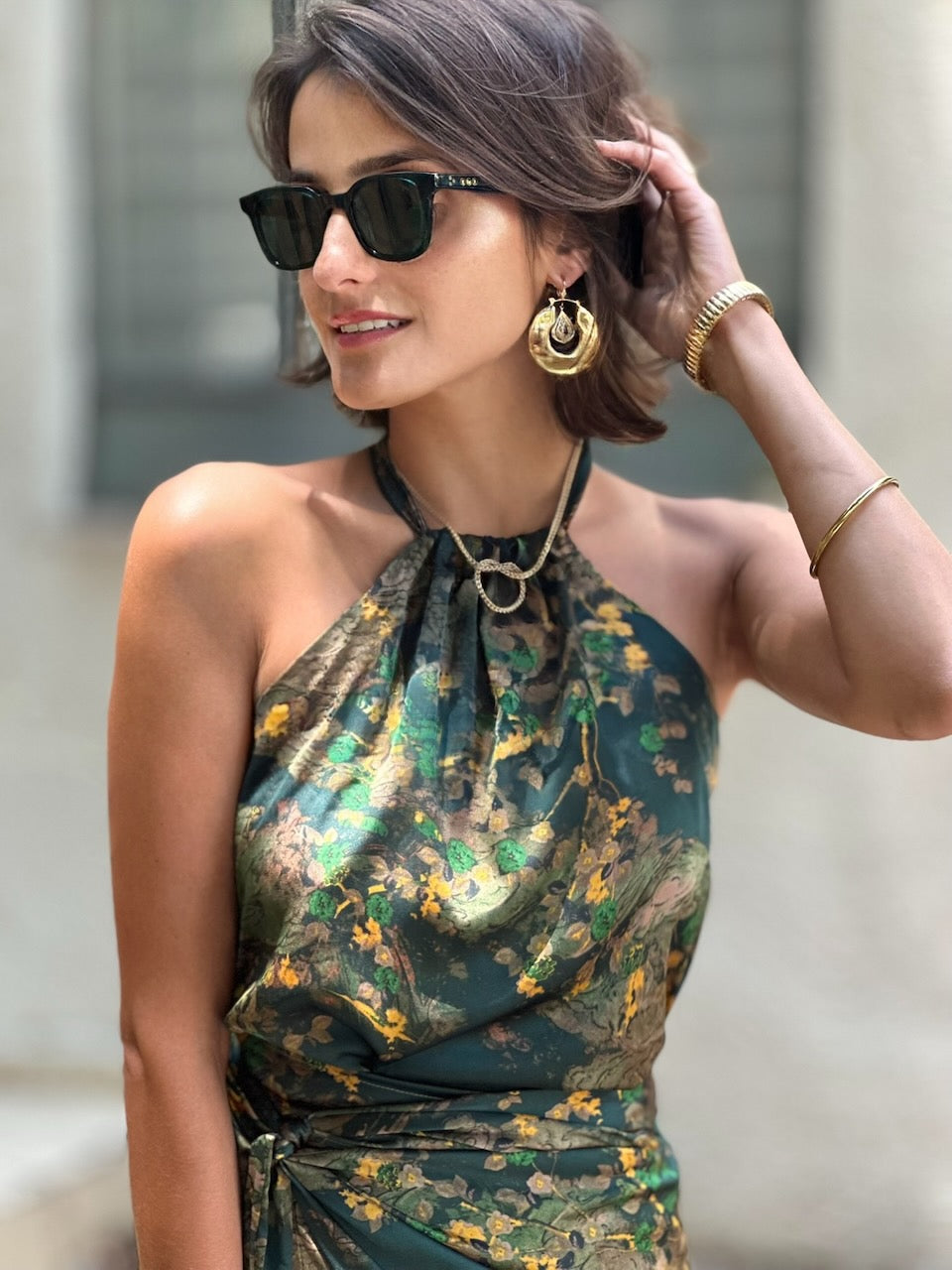 טופ קירה - ירוק בקבוק