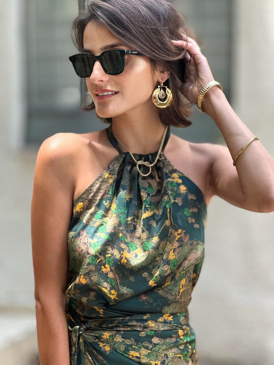 טופ קירה - ירוק בקבוק