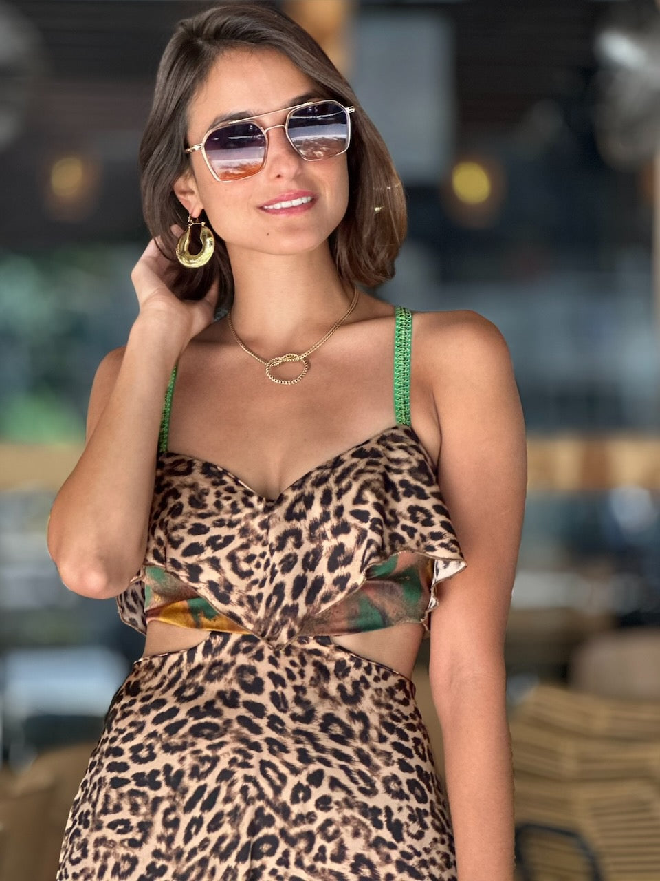 שמלת כרמן - מנומר