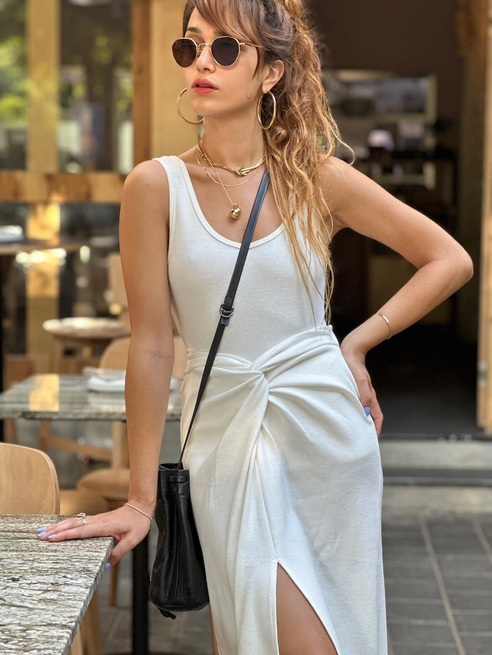 טופ מאמא - לבן