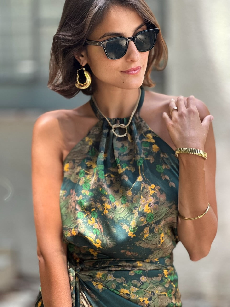 טופ קירה - ירוק בקבוק