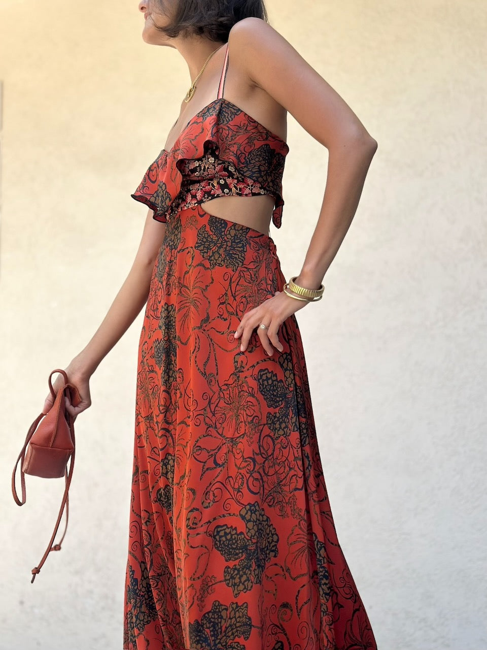 שמלת כרמן - בריק פרחוני