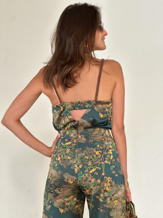 גופיית אתנה - ירוק בקבוק