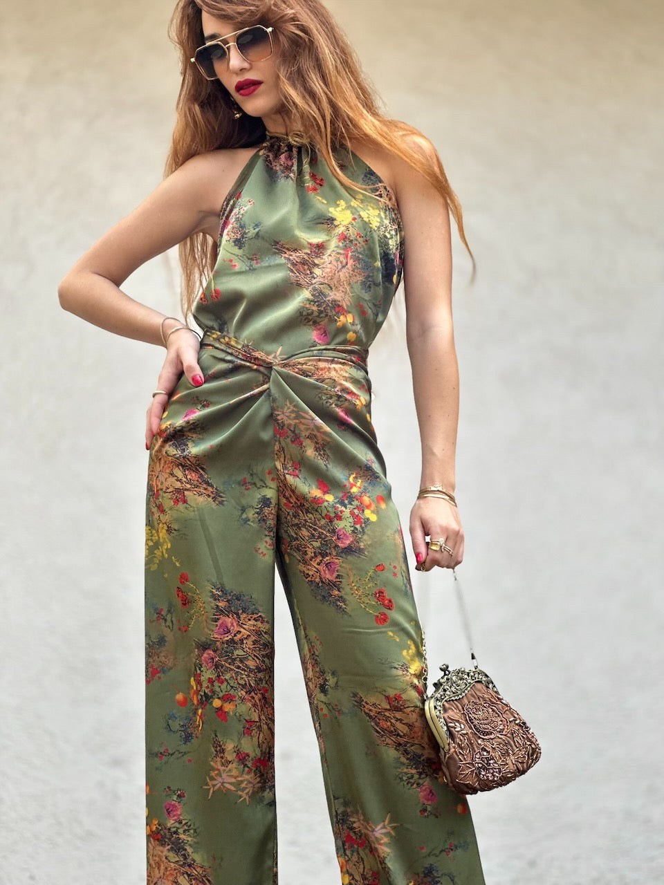 טופ קירה - ירוק זית