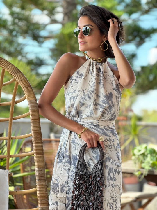 טופ קירה - שמנת כחול