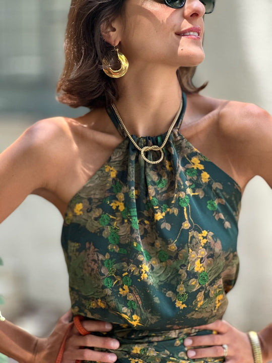 טופ קירה - ירוק בקבוק