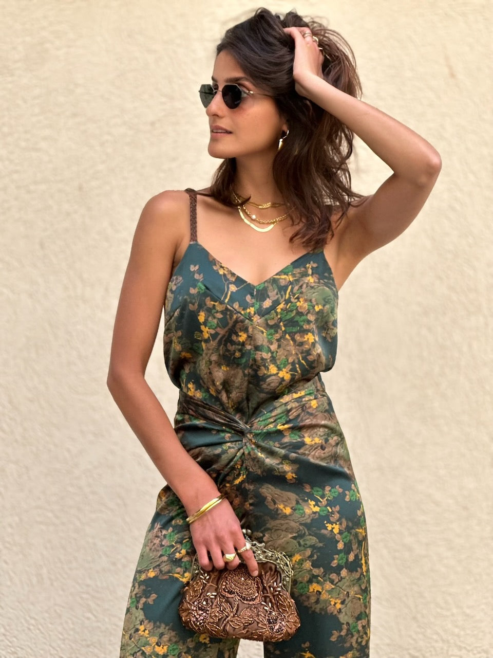 גופיית אתנה - ירוק בקבוק