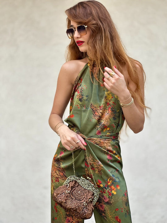 טופ קירה - ירוק זית