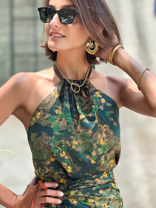 טופ קירה - ירוק בקבוק