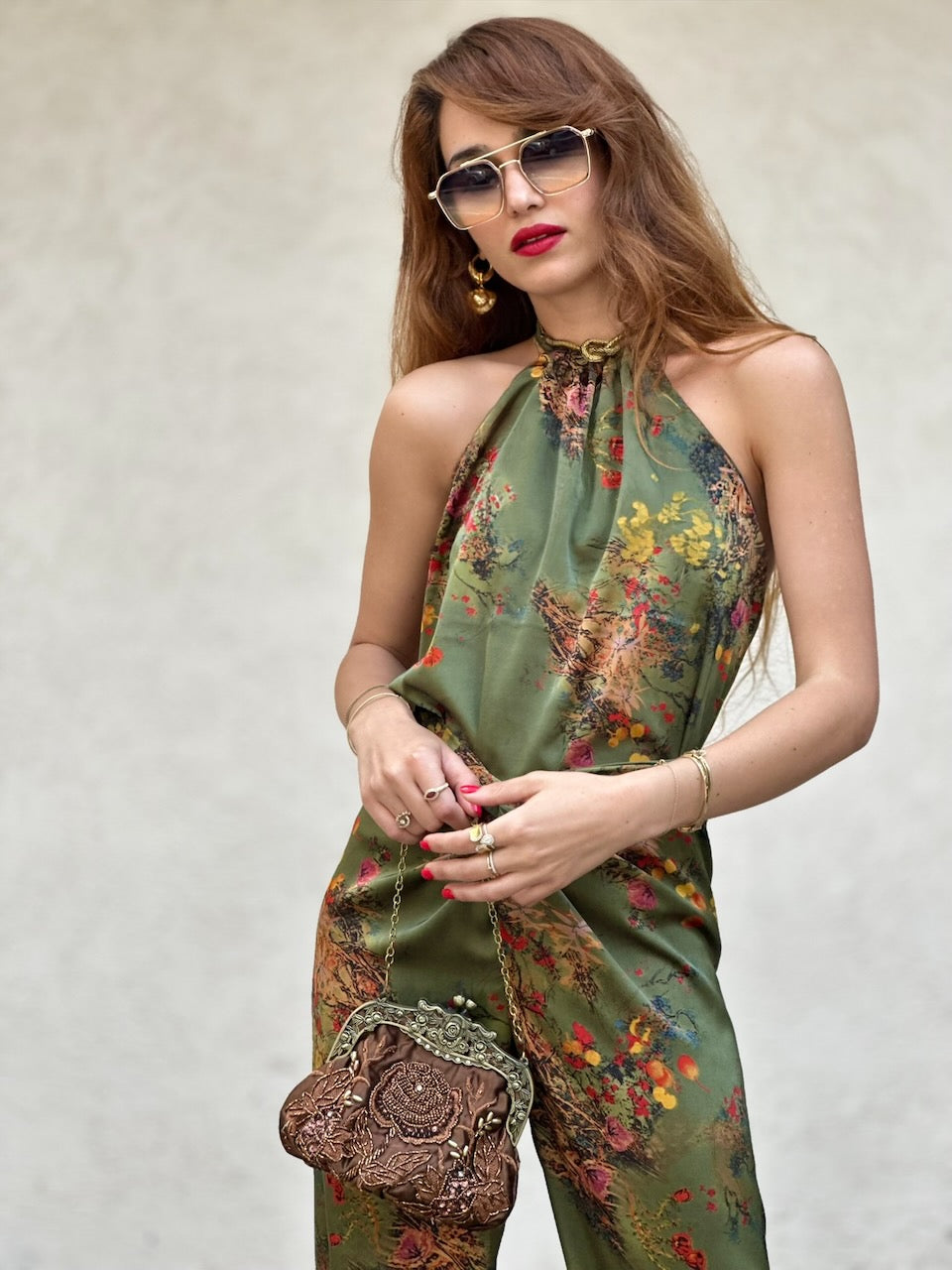 טופ קירה - ירוק זית