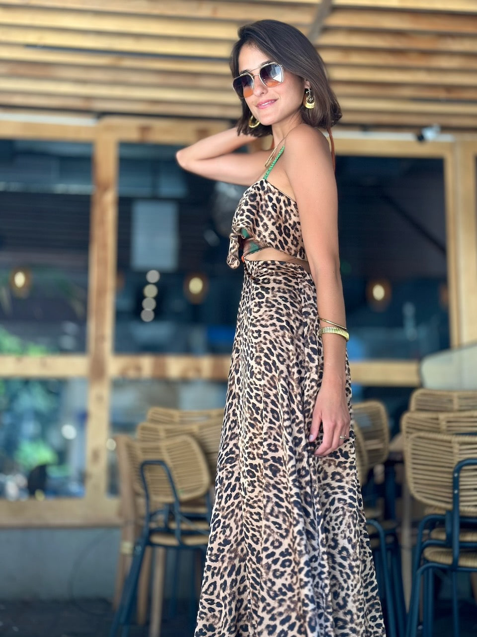 שמלת כרמן - מנומר