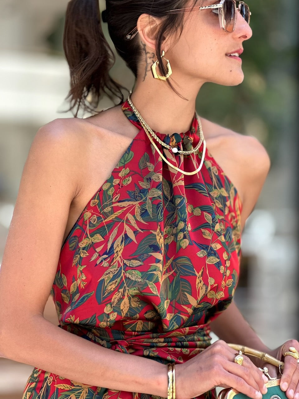 טופ קירה - אדום עלים